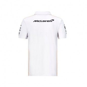 Mclaren Honda pánské polo tričko White F1 Team 2021