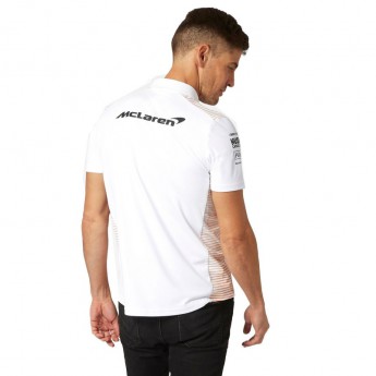 Mclaren Honda pánské polo tričko White F1 Team 2021