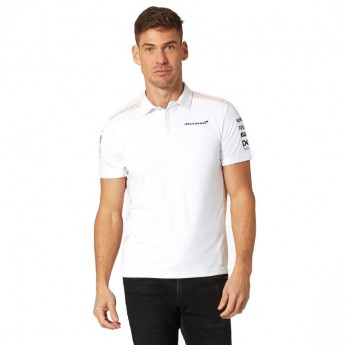 Mclaren Honda pánské polo tričko White F1 Team 2021