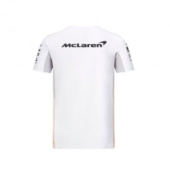Mclaren Honda pánské tričko White F1 Team 2021