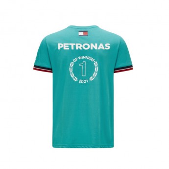 Mercedes AMG Petronas pánské tričko Race Winner Green F1 Team 2021