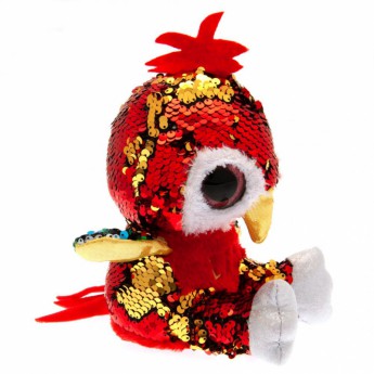 FC Liverpool plyšový maskot Sequin Parrot