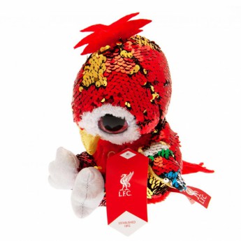 FC Liverpool plyšový maskot Sequin Parrot