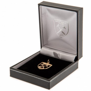 West Ham United zlatý přívěšek 9ct Gold Pendant Crest
