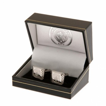 Manchester City manžetové knoflíčky Stainless Steel Cufflinks PT