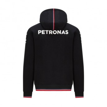 Mercedes AMG Petronas pánská mikina s kapucí Black F1 Team 2021