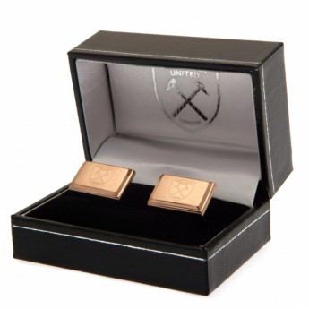 West Ham United manžetové knoflíčky Rose Gold Plated Cufflinks