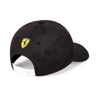 Ferrari čepice baseballová kšiltovka Logo Black F1 Team 2019