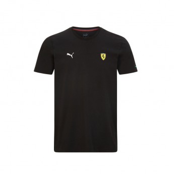Ferrari pánské tričko Small Shield PUMA Black F1 Team 2021