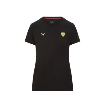 Ferrari dámské tričko Small Shield Black F1 Team 2021