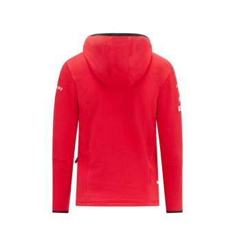 Ferrari dětská mikina s kapucí PUMA sweatshirt red F1 Team 2021