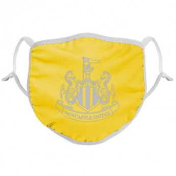 Newcastle United rouška Reflective Face Covering Yellow