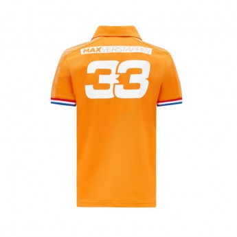 Red Bull Racing pánské polo tričko Verstappen Orange F1 Team 2021
