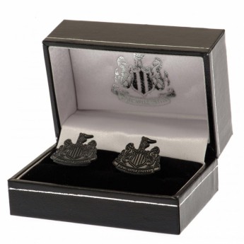 Newcastle United manžetové knoflíčky Black IP Cufflinks