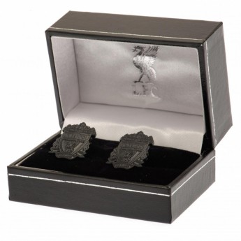 FC Liverpool manžetové knoflíčky Black IP Cufflinks