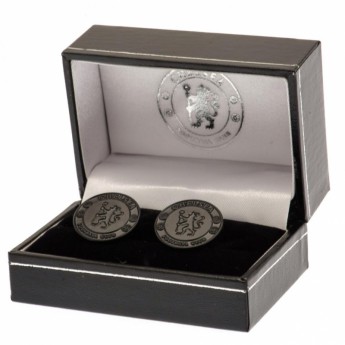 FC Chelsea manžetové knoflíčky Black IP Cufflinks