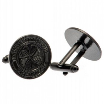 FC Celtic manžetové knoflíčky Black IP Cufflinks