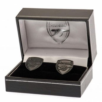 FC Arsenal manžetové knoflíčky Black IP Cufflinks