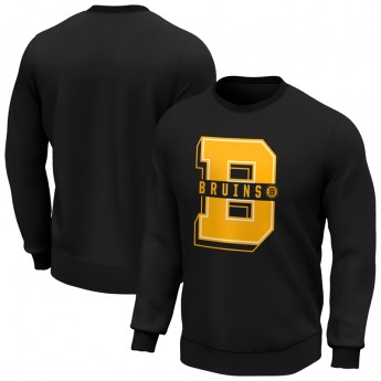 Boston Bruins pánská mikina College Letter Crew Sweatshirt