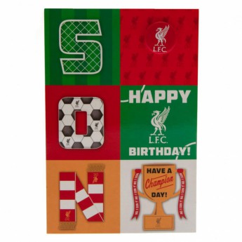 FC Liverpool narozeninové přání Son