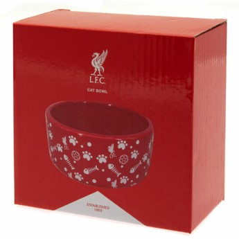 FC Liverpool miska pro kočky red