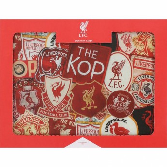 FC Liverpool skleněná deska retro