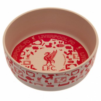 FC Liverpool dětský jídelní set Bamboo 3 pcs