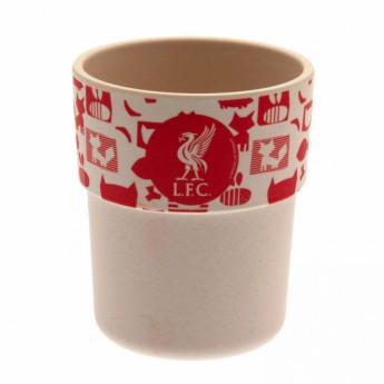 FC Liverpool dětský jídelní set Bamboo 3 pcs