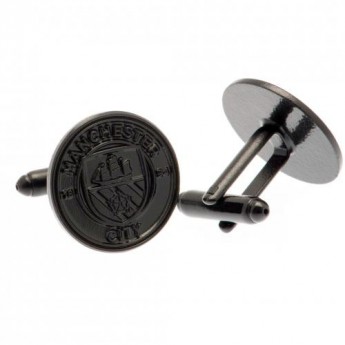 Manchester City manžetové knoflíčky Black IP Cufflinks