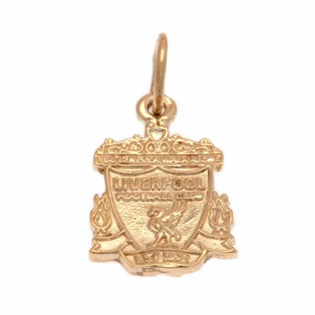 FC Liverpool zlatý přívěšek 9ct Gold Pendant Crest Small