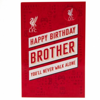 FC Liverpool narozeninové přání Brother RD