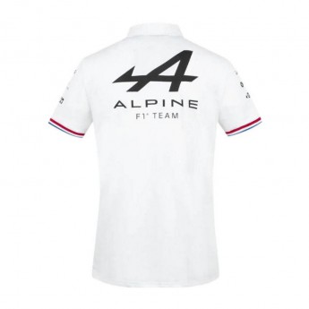 Alpine F1 pánské polo tričko White F1 Team 2021