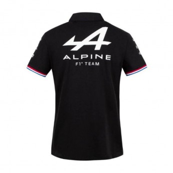 Alpine F1 pánské polo tričko Black F1 Team 2021