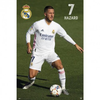 Real Madrid plakát Hazard 24