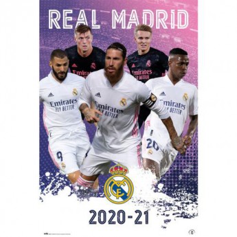 Real Madrid plakát Players 23
