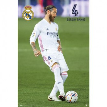 Real Madrid plakát Ramos 26