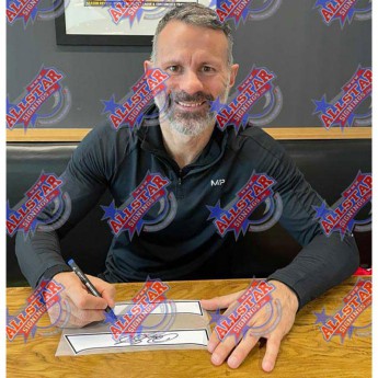 Legendy fotbalový dres Manchester United Giggs 2019-2020 Signed Shirt