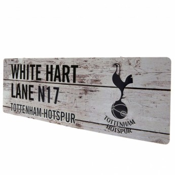 Tottenham Hotspur kovová značka garden sign