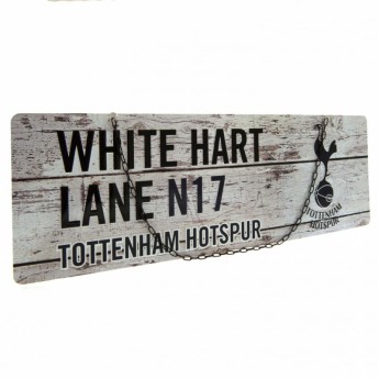 Tottenham Hotspur kovová značka garden sign