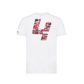 Mclaren Honda pánské tričko Lando NO4 SE British GP Glitch White F1 Team 2021