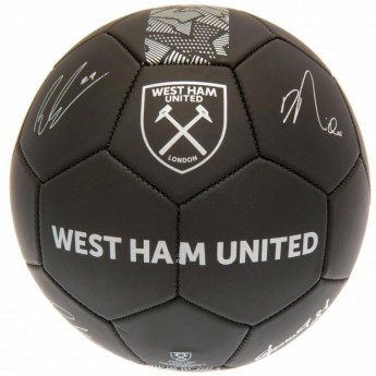 West Ham United fotbalový míč Football signature ph