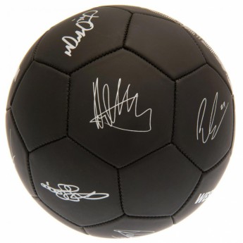West Ham United fotbalový míč Football signature ph