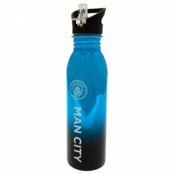 Manchester City láhev na pití UV Metallic Drinks Bottle