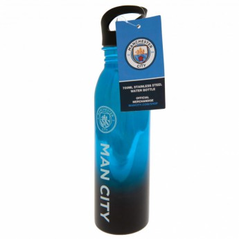 Manchester City láhev na pití UV Metallic Drinks Bottle