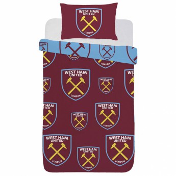 West Ham United povlečení na jednu postel Single duvet set