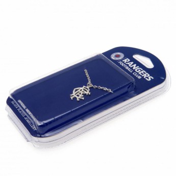 FC Rangers řetízek na krk s přívěškem silver pendant, chain xl