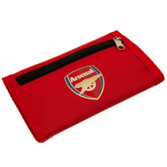 FC Arsenal peněženka z nylonu Nylon wallet red