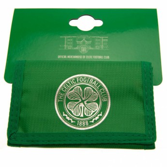 FC Celtic peněženka z nylonu Nylon wallet green