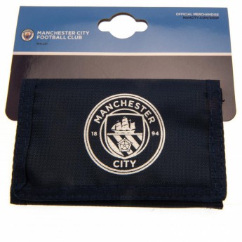 Manchester City peněženka z nylonu Nylon wallet black