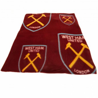 West Ham United fleecová deka fleece blanket mc